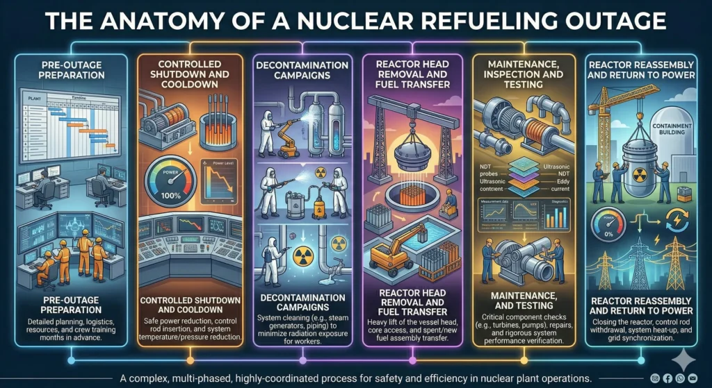 Anatomy of a Nuclear Refueling Outage
