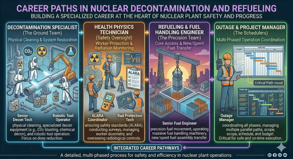 Nuclear Decontamination and Refueling Career Path