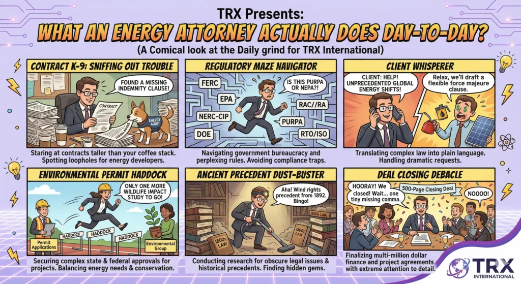 Energy Attorney Day to Day Responsibilities